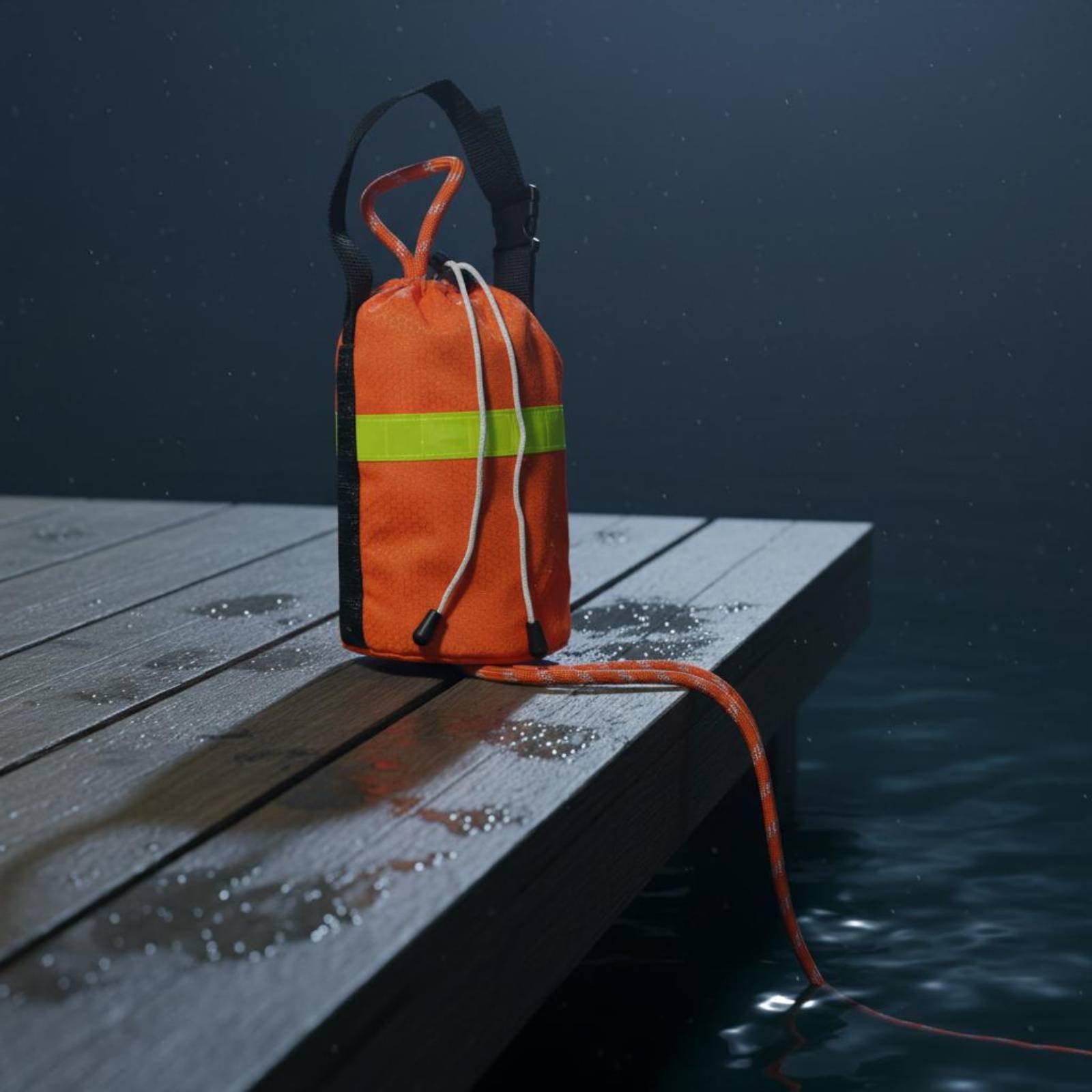 ถุงโยนช่วยชีวิตทางน้ำ เชือกลอย - Rescue Rope Throw บทวิจารณ์และราคา