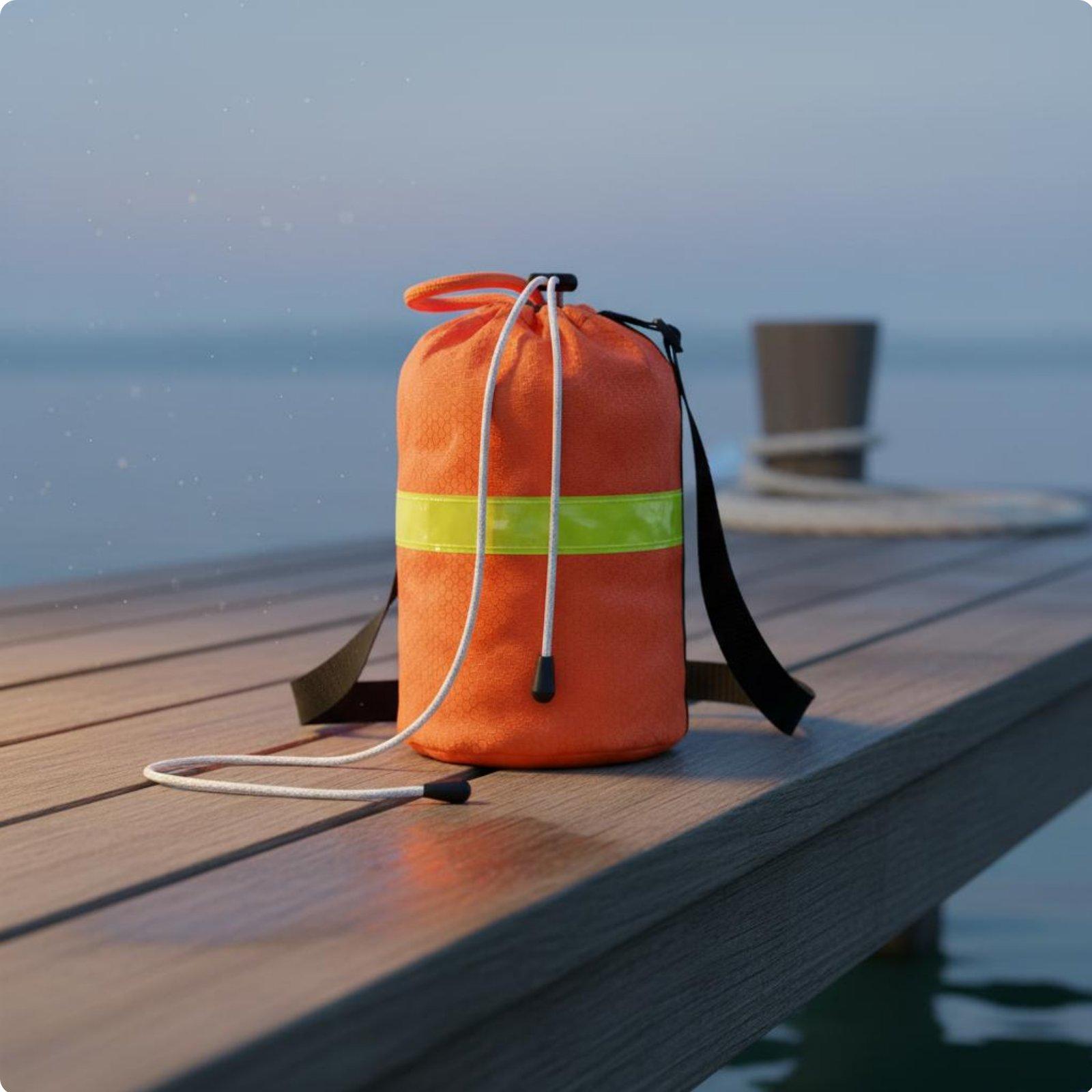 ถุงสำหรับโยนช่วยชีวิตในน้ำ ทนท - Rescue Rope Throw บทวิจารณ์และราคา