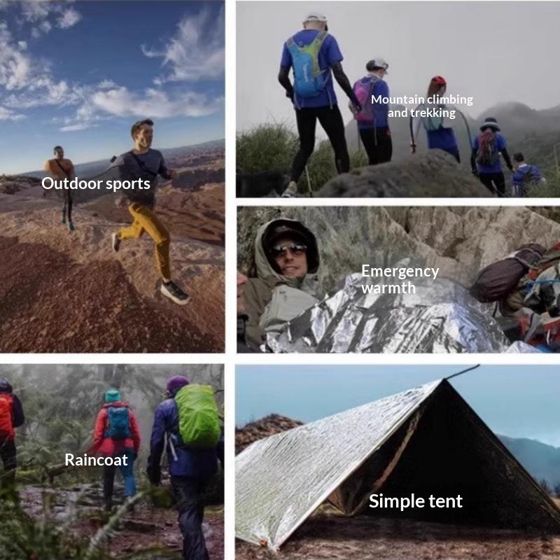 ผ้าห่มฉุกเฉินแบบสะท้อนความร้อน - Survival Blanket Reflective บทวิจารณ์และราคา